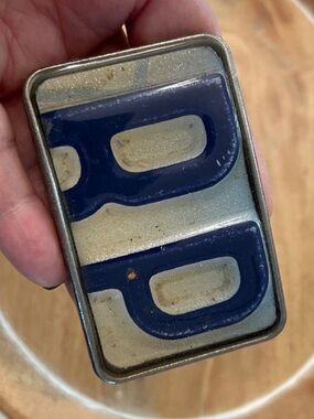 license plate belt buckle NEW handmade using a vintage license plate